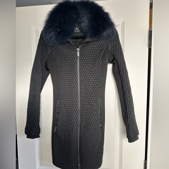 Zac Posen deep blue coat XS - Picture 1 of 6
